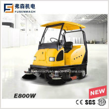 1900mm Ride on Sweeper E800W Cleaning Efficiency12000m2/H